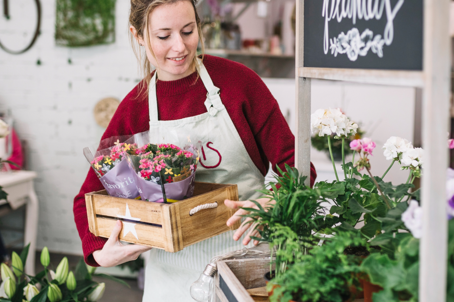 Atelier de fleuriste