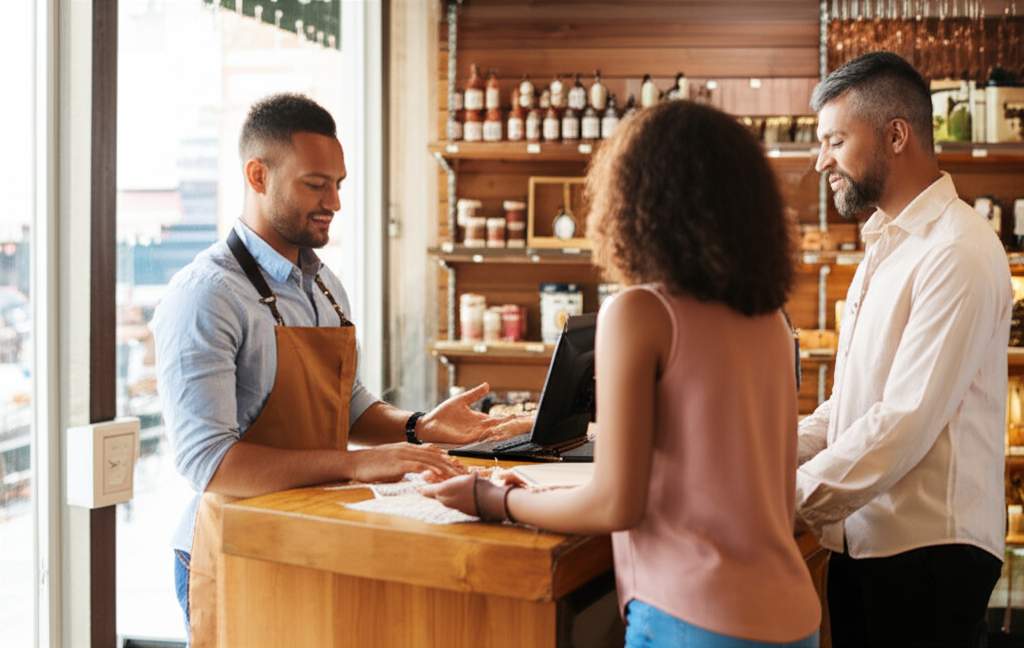 Commerce de détail — Boutiques et points de vente